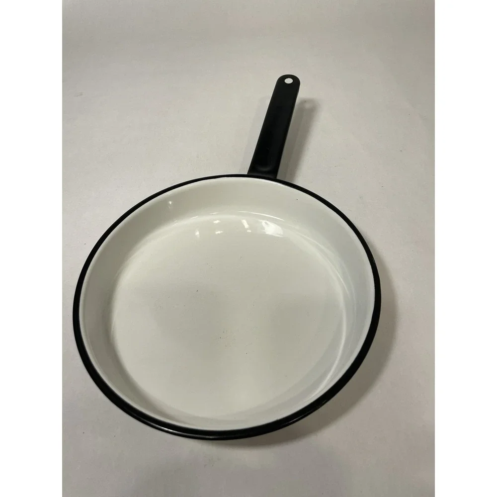 Enameled Camping Frying Cooking 9